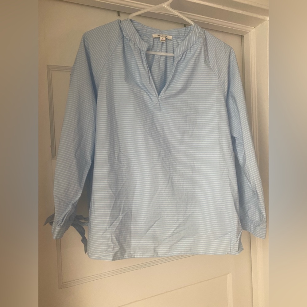 Madewell poplin top
